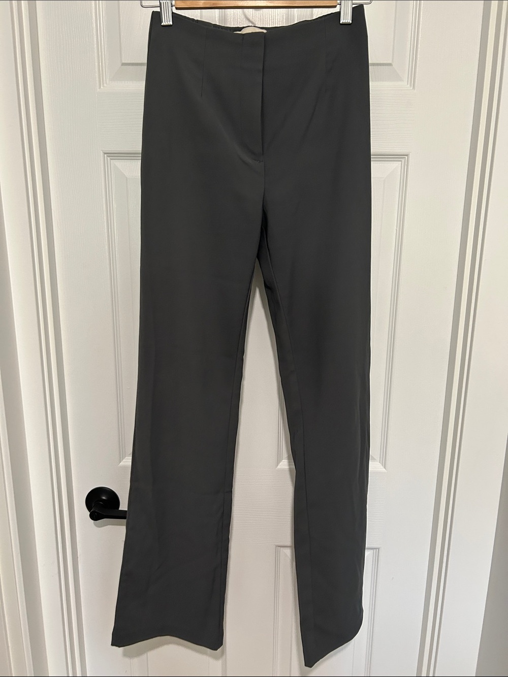 Abercrombie & Fitch Women's Boot Cut Pants - Charcoal Gray